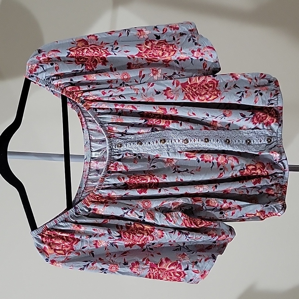 Floral Crop top